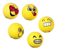 Linex viskelæder med Emojis - 5 stk